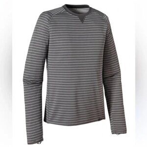 Patagonia Men’s Capilene 3 Midweight Striped Long‎ Sleeve Polartec Crew Size XS